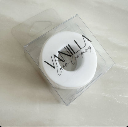 White & Black Gel Eyelash Tape